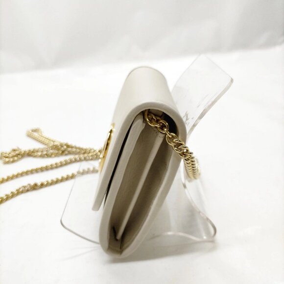 Gucci White Leather Shoulder Bag mon751-101325 - Picture 3 of 16